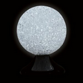 White LED Crystal Ball Flashing Lamp